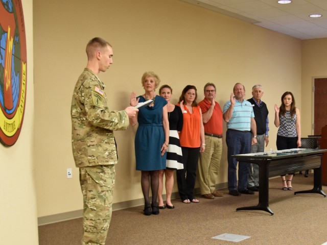 7th Special Forces Group (Airborne) welcomes seven new partners in an induction ceremony