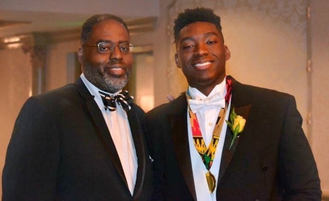 Gregory Allen and son