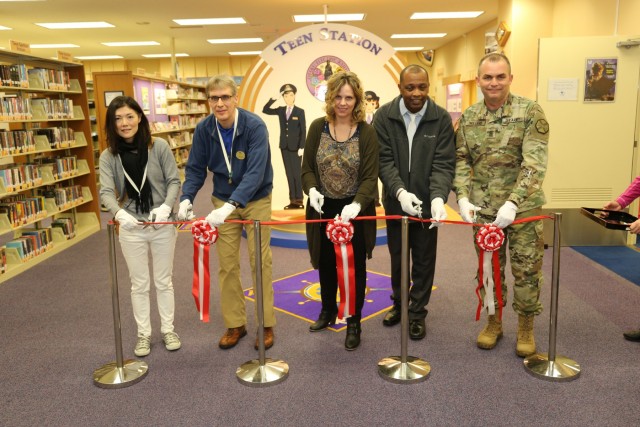 Camp Zama Library opens new teen station