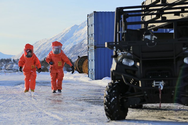 Exercise Arctic Eagle tests radiological response in Valdez