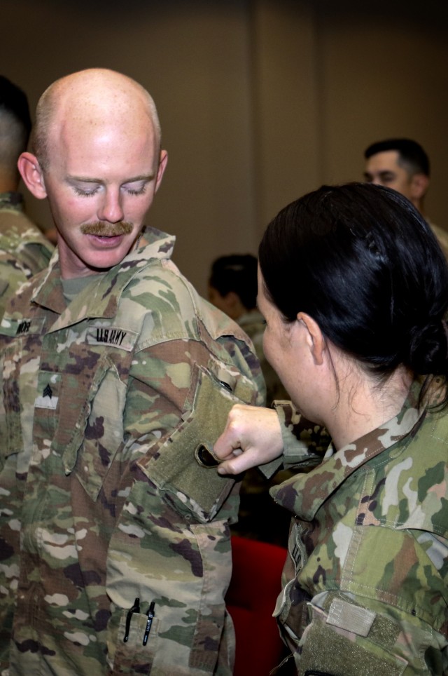 Massachusetts Guard replaces Kansas Guard at U.S. Army Central