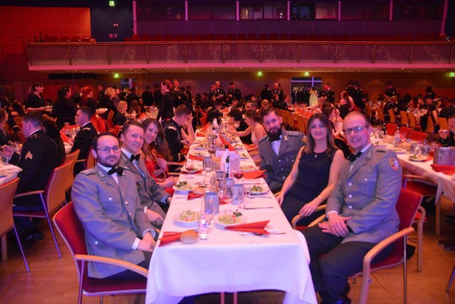 Squadron ball brings together international Allies