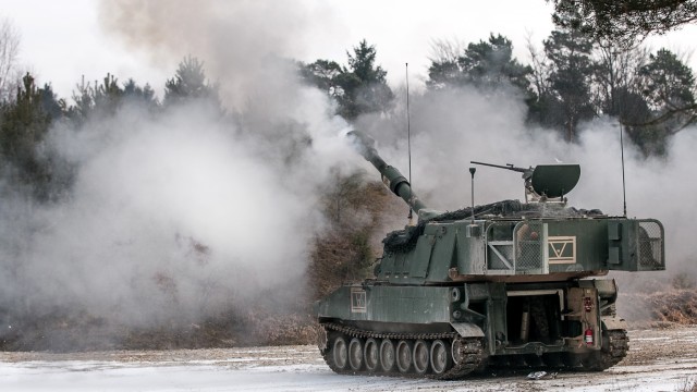 1st ID trains during Dynamic Front exercise