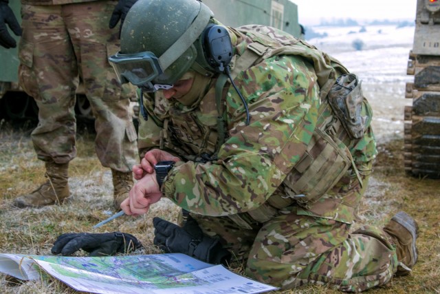 1-7th FA 'Lightning' Battalion Trains Leaders