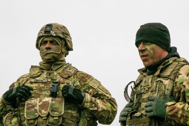 1-7th FA 'Lightning' Battalion Trains Leaders