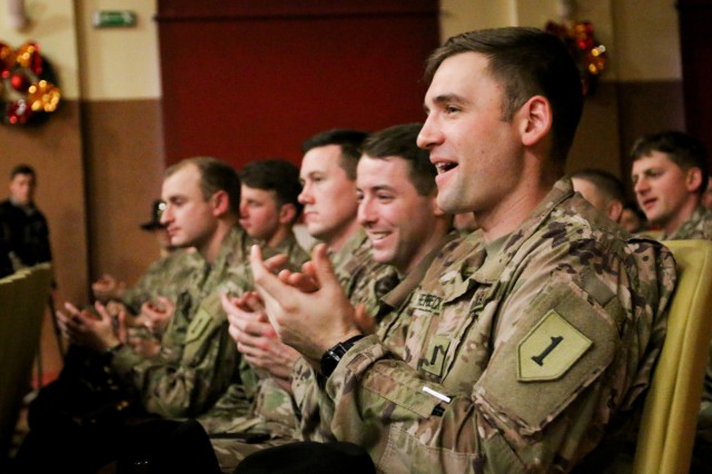 Christmas Concert for Deployed Soldiers in Poland