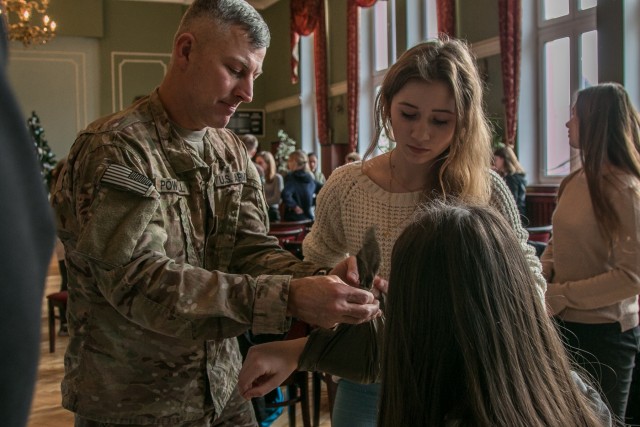 Army Europe - First Aid Training at Zary City Hall