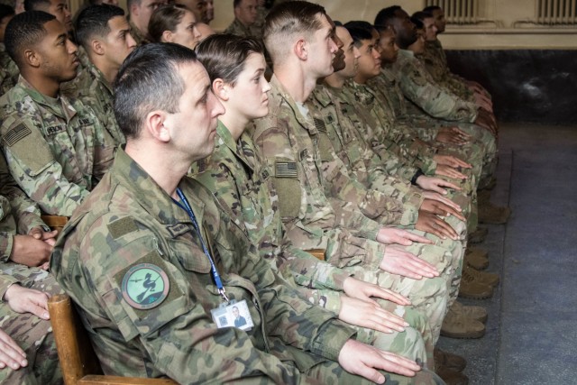 Polish Airman Inducted into NCO Corps