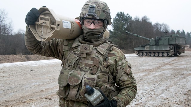 1-7 FA Conducts Live Fire Training During Dynamic Front 18