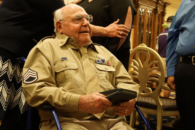 Purple Heart awarded to World War II veteran 74 years later