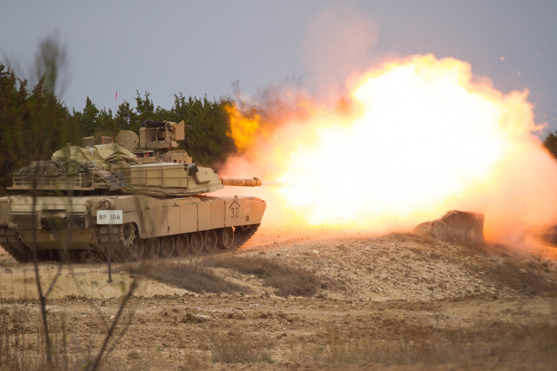 U.S Army • 3rd Brigade “Greywolf” • Abrams Tanks Live Fire • Kuwait