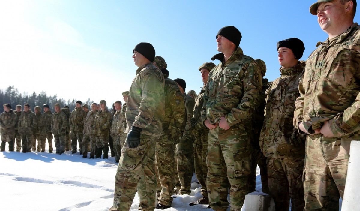 82nd Beb Dives Into Cold-water Training With U.k. Troops In Estonia 