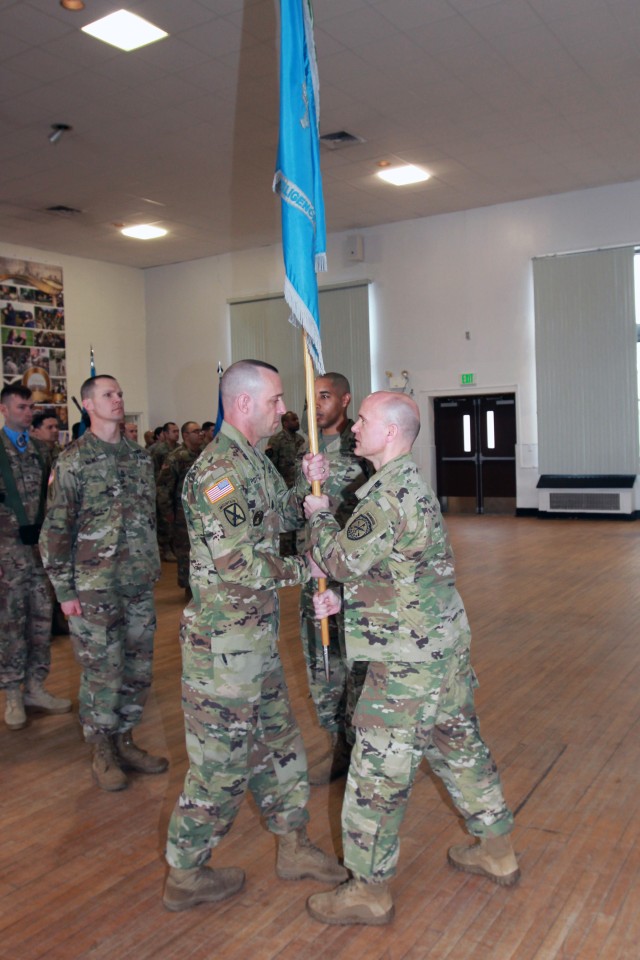 'Vanguard' Battalion Hosts Change of Responsibility Ceremony