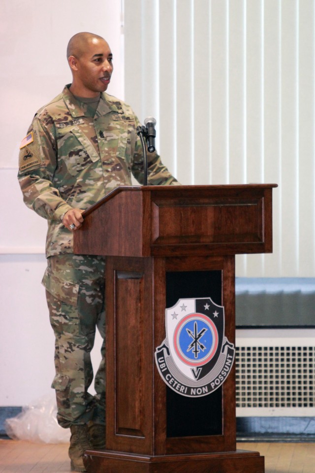 'Vanguard' Battalion Hosts Change of Responsibility Ceremony