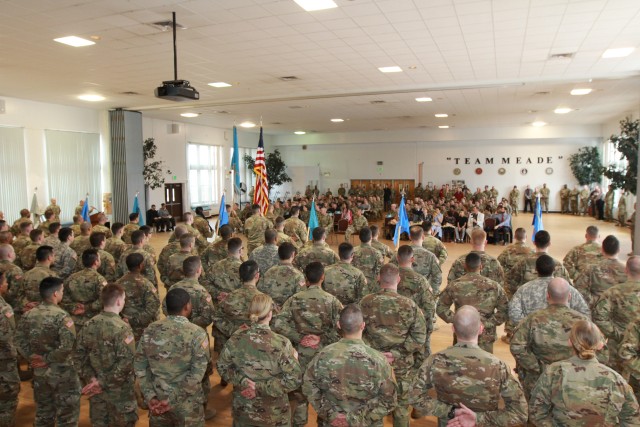 'Vanguard' Battalion Hosts Change of Responsibility Ceremony