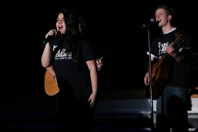 TYA workshop helps Camp Zama youth gain confidence in performing
