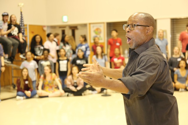 TYA workshop helps Camp Zama youth gain confidence in performing