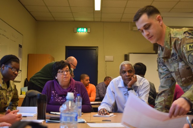 Benelux Leadership Offsite Phase III collects senior managers' ideas for the garrison