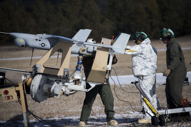 Frozen Badger: VMU-2 Flight Launch