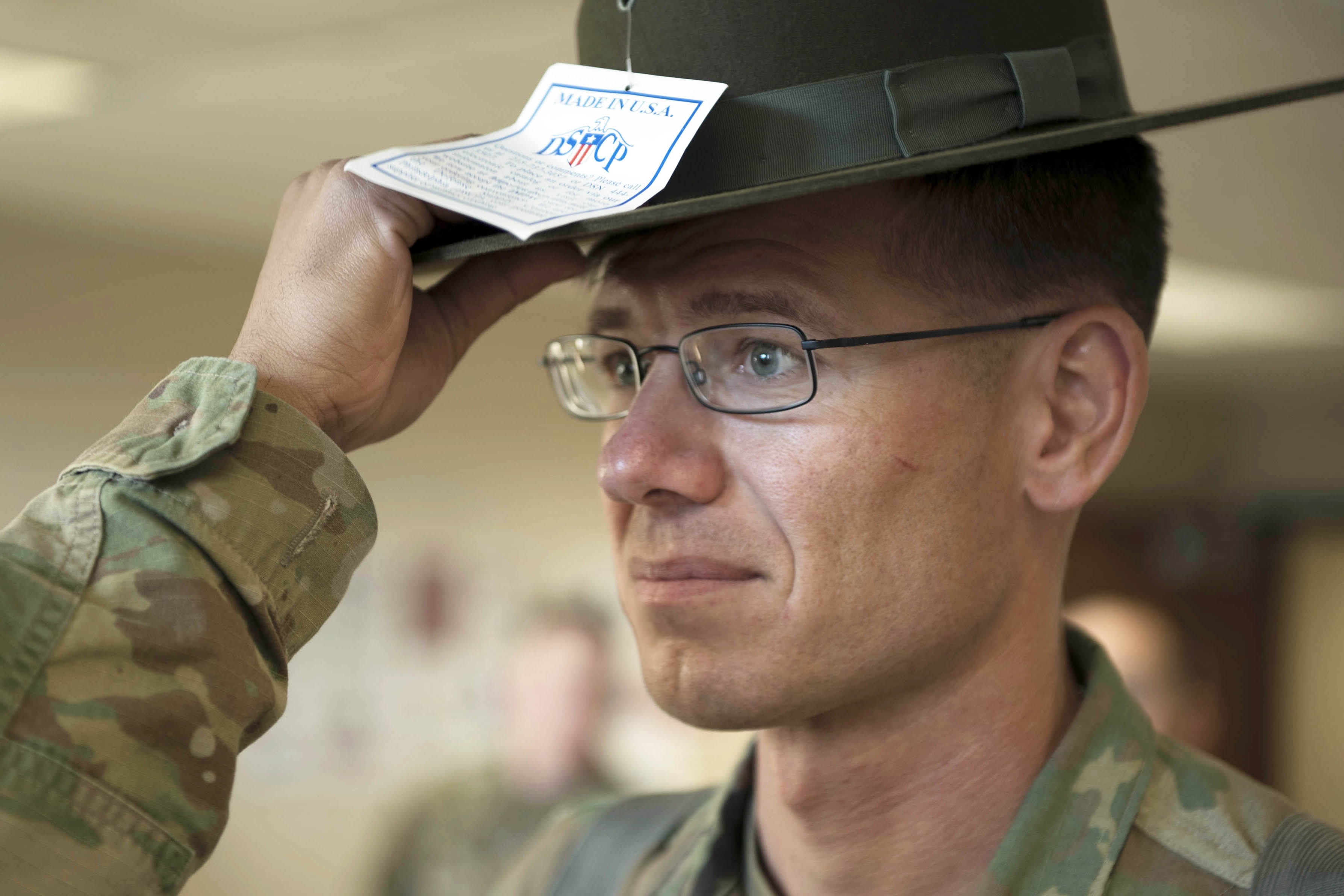 usmc drill instructor campaign hat