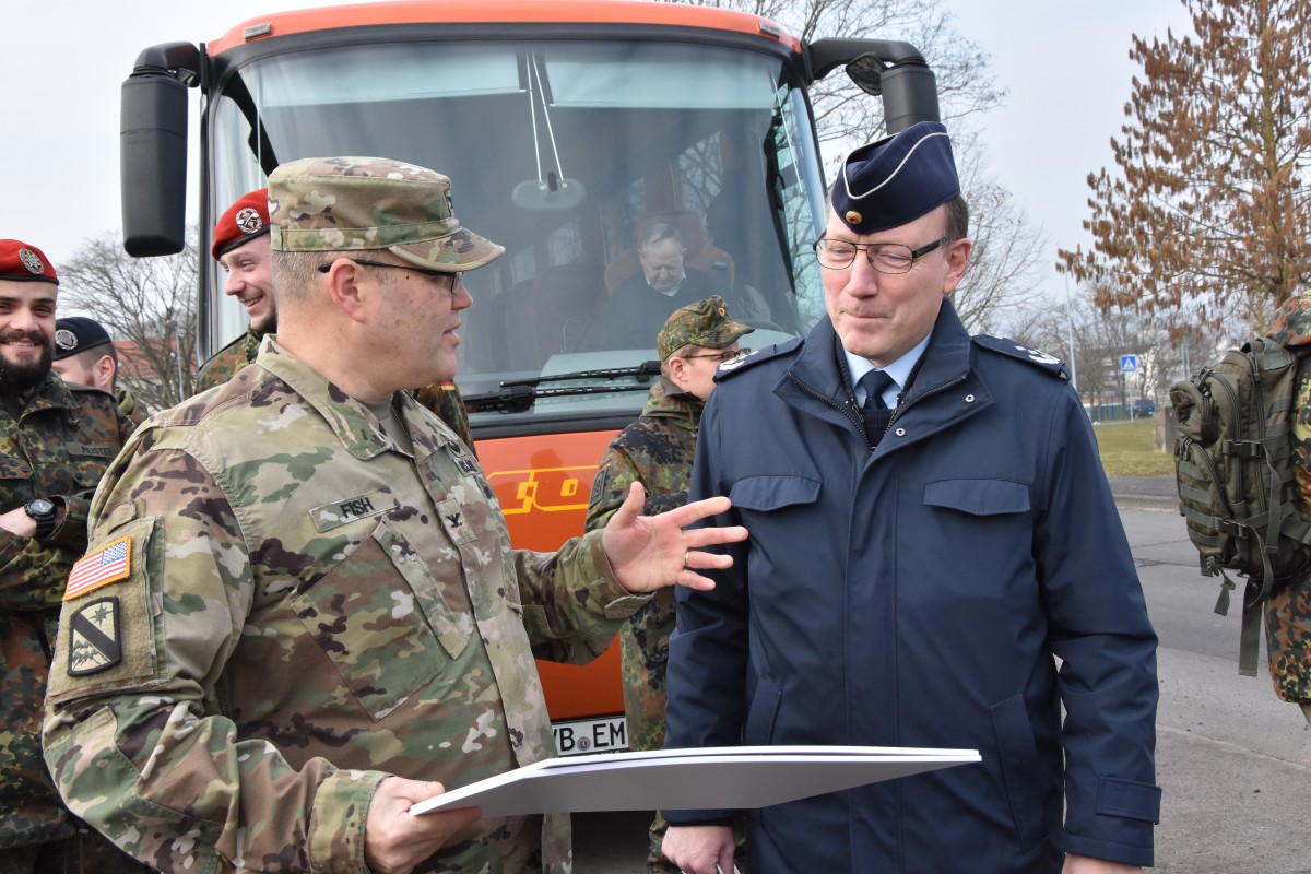 USAG Wiesbaden, German partner units tour post | Article | The United ...