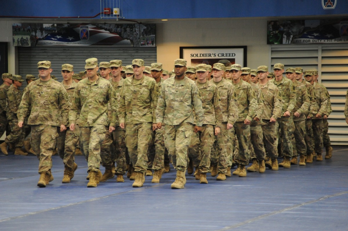 187 Infantry Soldiers return to Fort Drum from deployment in Africa