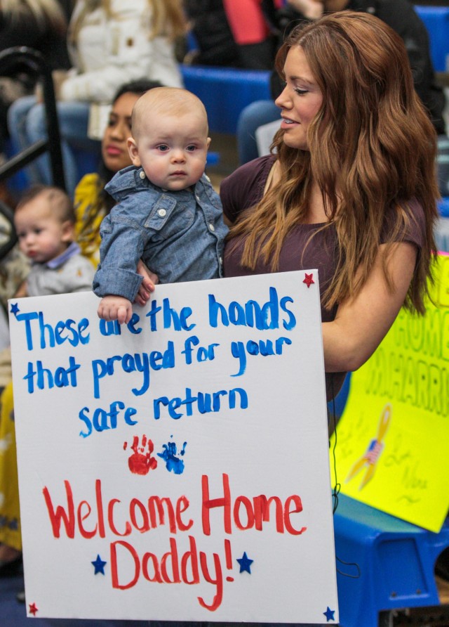 1-87th Infantry Soldiers return to Fort Drum from deployment in Africa