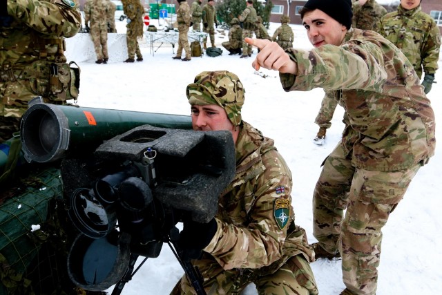 82nd BEB trains with U.K. Royal Welsh Battalion