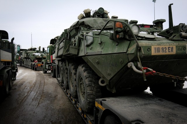 82nd BEB trains in Estonia