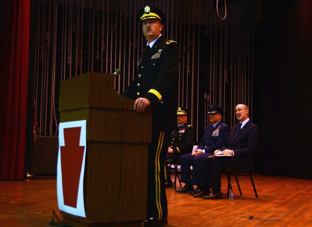 Pa. National Guard's Headquarters and Headquarters Battalion, 28th Infantry Division honored in deployment ceremony