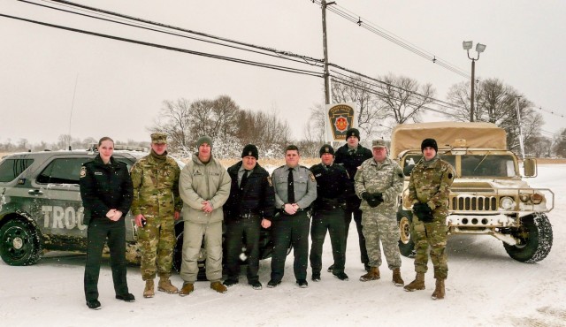 Pennsylvania Guard activates in response to record Erie snow