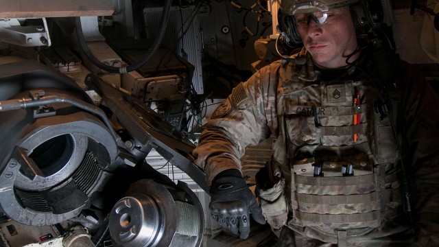 1st ID trains during Dynamic Front exercise