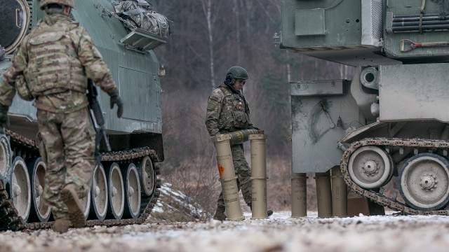 1st ID trains during Dynamic Front exercise
