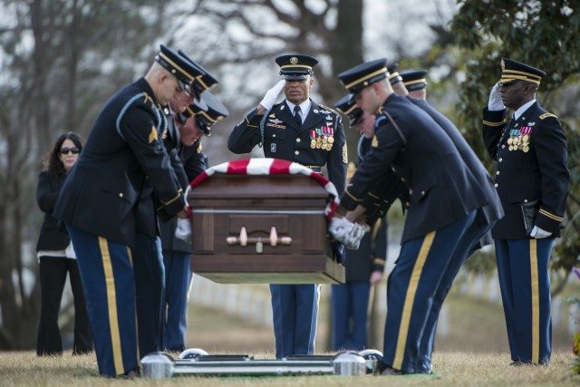 Arlington National Cemetery funeral
