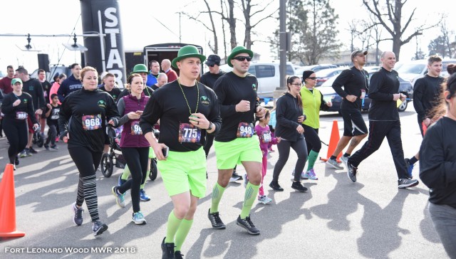 Runners turn out for 'Clover Dash'