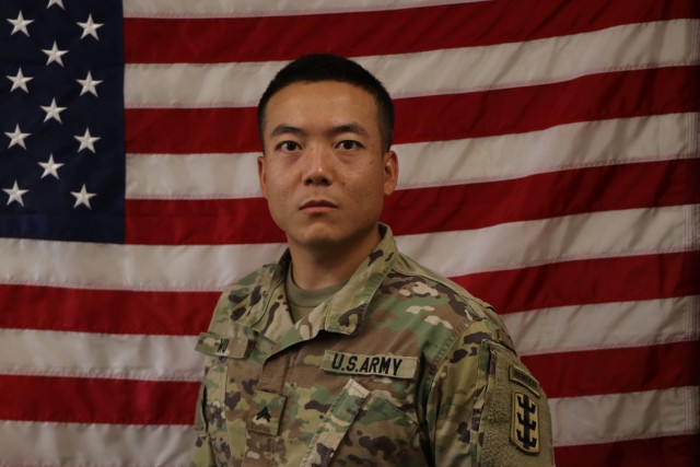 Wheeled Vehicle Mechanic from China earns Ranger Tab