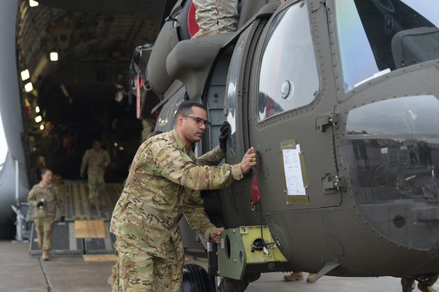 Air Force delivers new Black Hawks to 12th CAB