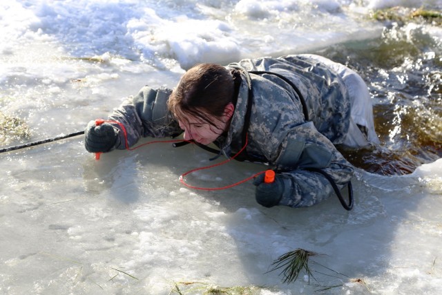 Women's History Month 2018: Many women among students in grueling Cold-Weather Operations Course at Fort McCoy
