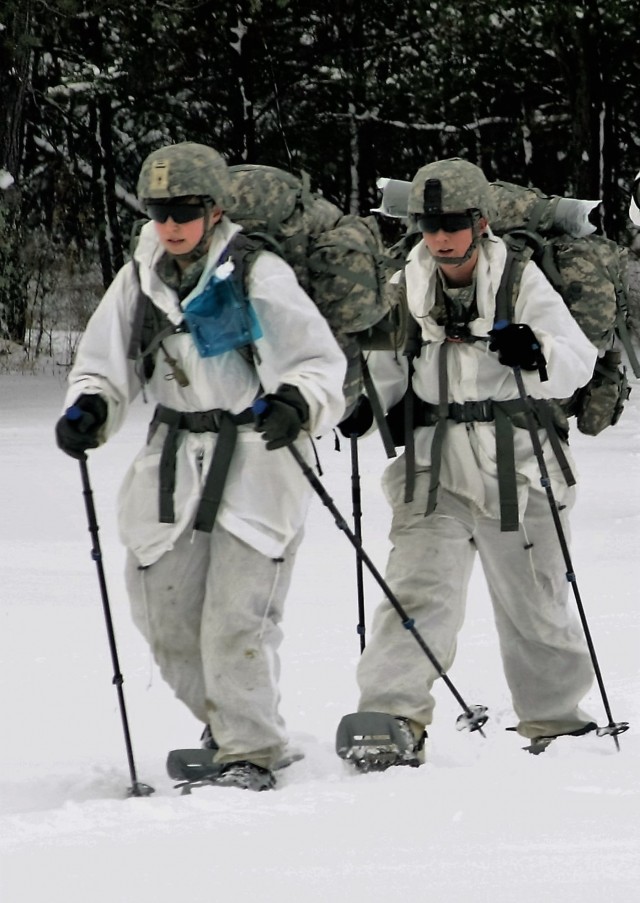 Women's History Month 2018: Many women among students in grueling Cold-Weather Operations Course at Fort McCoy