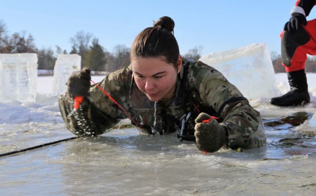 Women's History Month 2018: Many women among students in grueling Cold-Weather Operations Course at Fort McCoy
