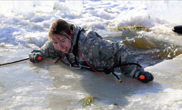 Women's History Month 2018: Many women among students in grueling Cold-Weather Operations Course at Fort McCoy