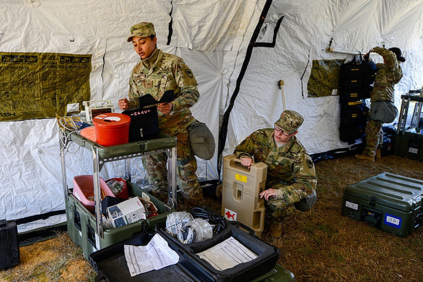 Working together: South Carolina and Maryland National Guard units test ...