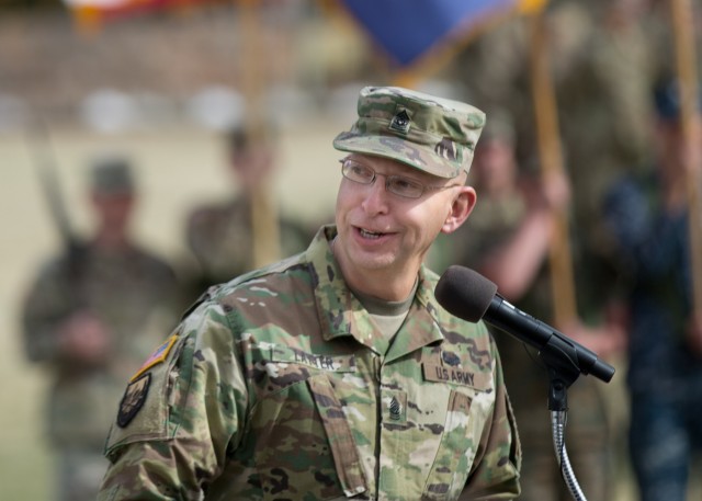 Outgoing Command Sergeant Major Remarks