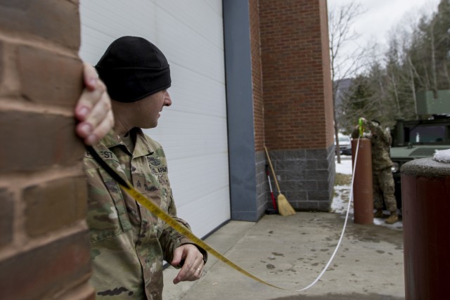 Military Police conduct training scenarios