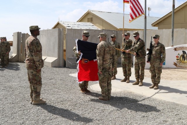 1st SFAB uncases colors, begins partnership with ANDSF across Afghanistan