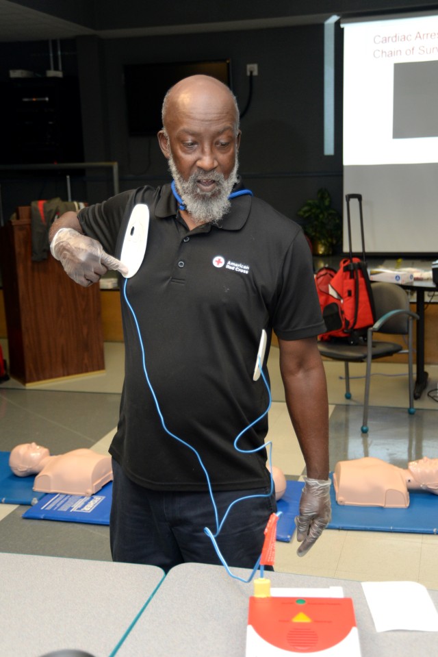 Huntsville Center first aid attendants train, certify