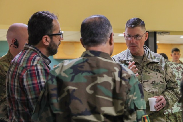 California National Guard Soldiers share experience with Afghan leaders