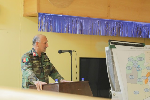 California National Guard Soldiers share experience with Afghan leaders