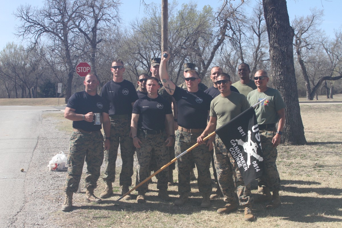 Marine Artillery Detachment celebrates St. Pat's with Irish bowling