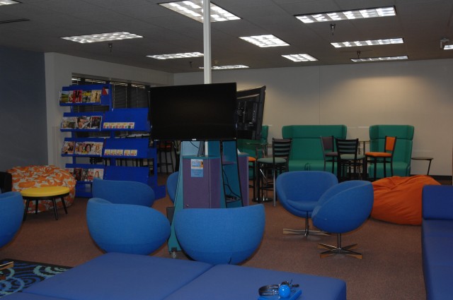 Bruce C. Clarke Library open new collaboration area